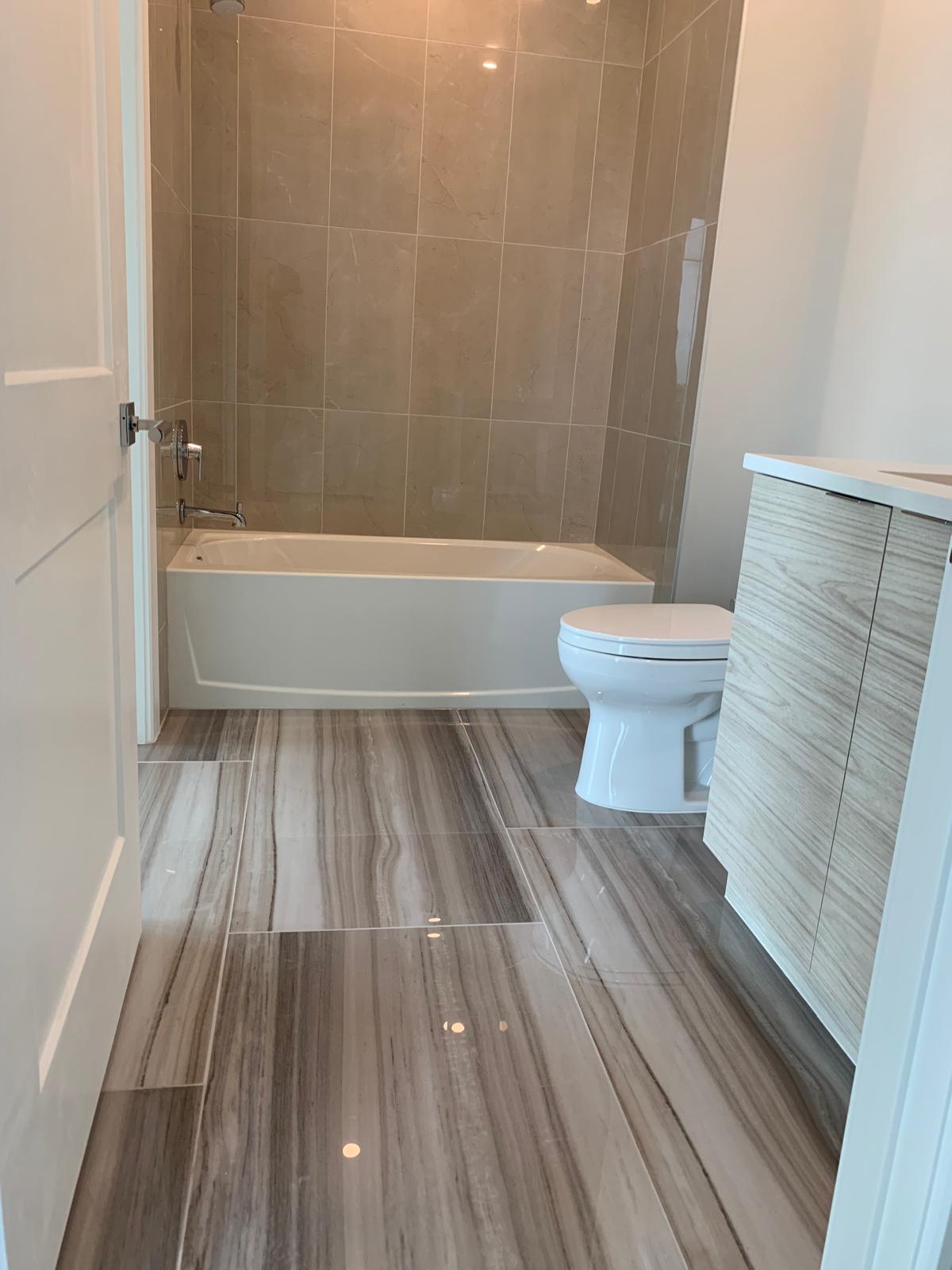 Bathroom project by King Installer