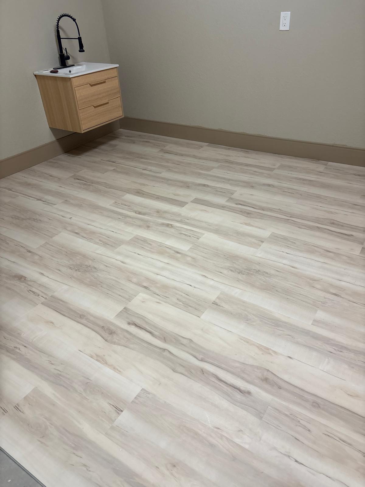 Flooring project by King Installer