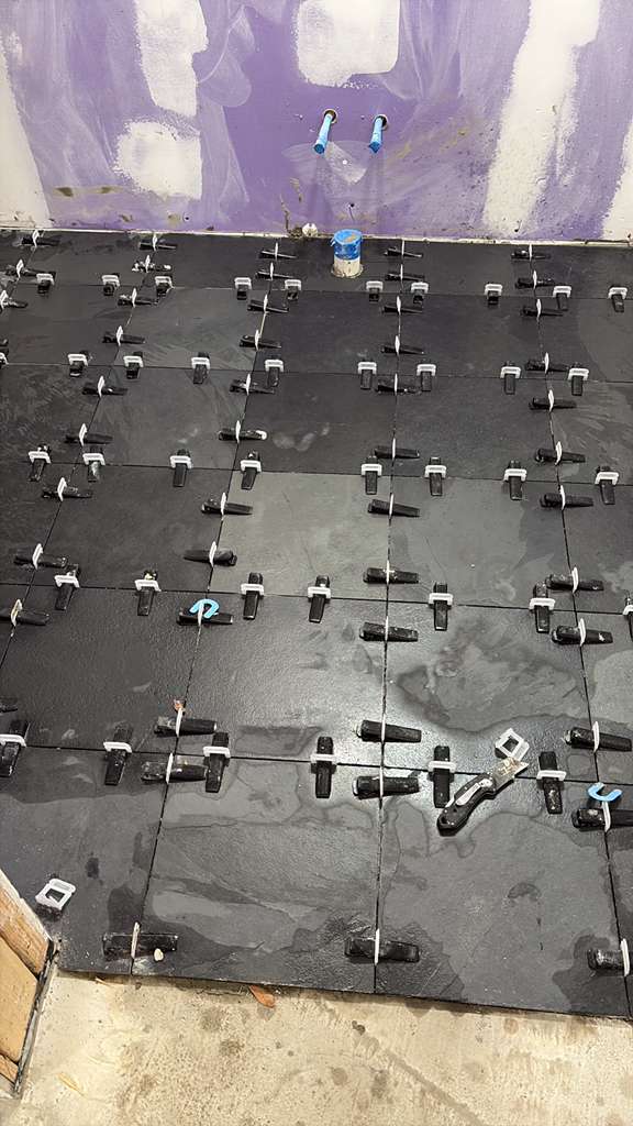 Tile project by King Installer